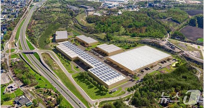 한국해양진흥공사가 투자한 폴란드 카토비체 물류센터 전경 (해진공 제공. 재판매 및 DB금지)