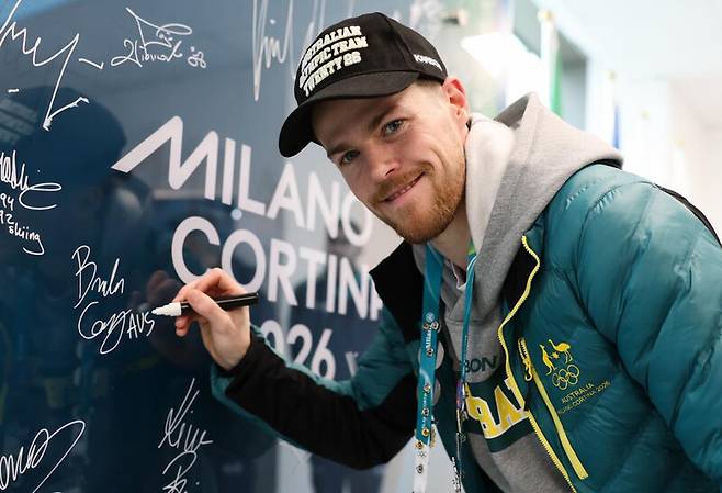 호주 쇼트트랙 국가대표 브렌던 코리. 브렌던 코리 페이스북 갈무리