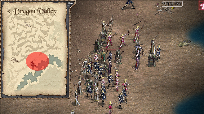 ▲ 왼쪽 위로 올라가서 가장 처음 만나는 용의 계곡 입구 삼거리 첫번째 '땡겨팟'