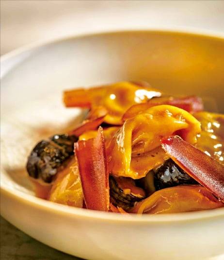 지리산 어란을 곁들인 랍스터 아뇰로티 파스타. /반얀트리 서울 제공