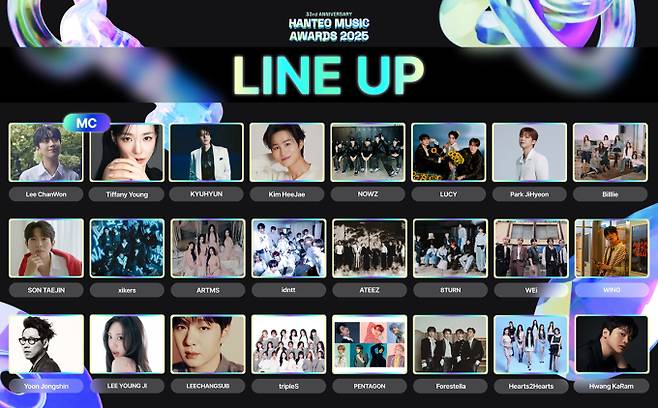 ‘한터뮤직어워즈’ 역대급 라인업 (제공: 한터글로벌)