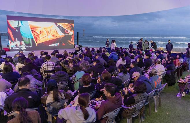 속초 국제음식영화제 모습