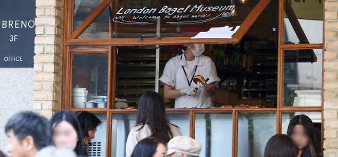 서울 종로구 런던베이글뮤지엄 매장 모습 (사진=뉴스1).