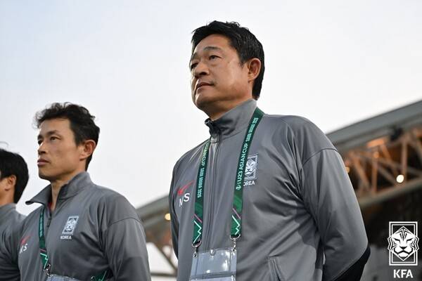 이민성 23살 축구대표팀 감독. 대한축구협회 제공