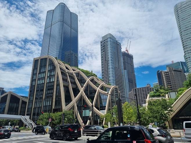 일본 '아자부다이 힐스' 전경. 한경DB