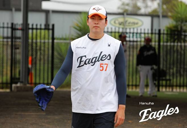 ▲ 조동욱은 올해 패스트볼 위력 증강을 통해 자신의 장점을 살린다는 각오다 ⓒ한화이글스
