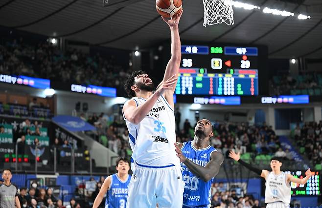 서울 삼성은 15일 대구체육관에서 열린 2025-26 프로농구 대구 한국가스공사전에서 87-71로 크게 이겼다. (KBL 제공)