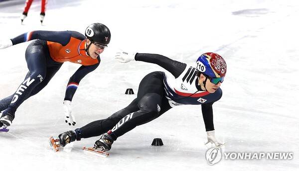 황대헌. ⓒ연합뉴스