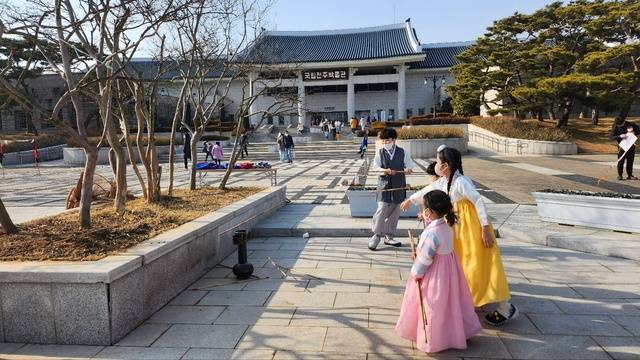 국립전주박물관 설맞이 작은 문화축전 행사모습/사진=국립전주박물관 제공