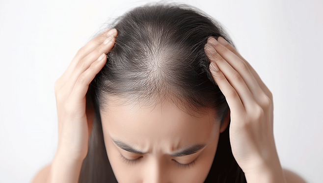 옷처럼 편하게 착용하는 '섬유형 탈모 치료용 디스플레이' 개발|출처: 클립아트코리아