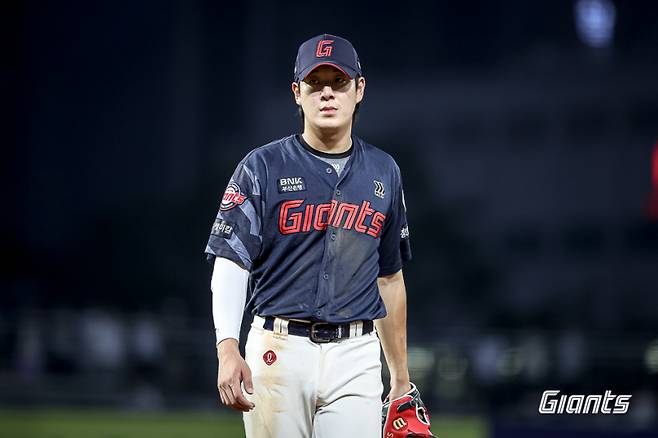 불법 도박 혐의를 받고 있는 나승엽.