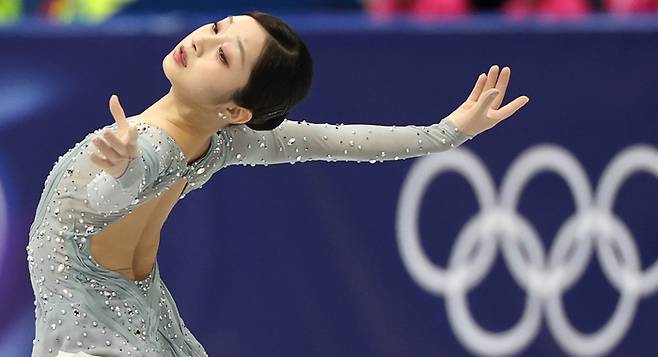 아름다운 연기 펼치는 신지아. 사진 | 밀라노=연합뉴스