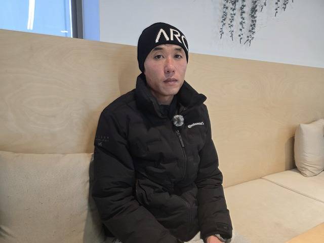 박현준씨가 대구 삼성창조캠퍼스의 한 카페에서 인터뷰에 응하고 있다. 김용국 기자