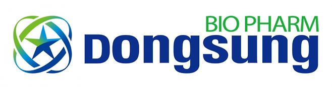 동성제약 로고. 동성제약 홈페이지.