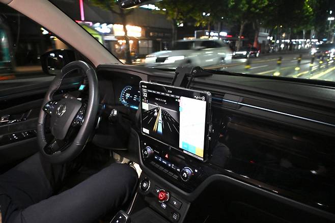 서울시에 도입된 레벨3 수준의 자율주행 택시. /사진제공=서울시