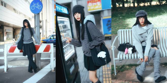 이랜드 미쏘 '모리걸' 컬렉션 화보 (사진=이랜드월드)