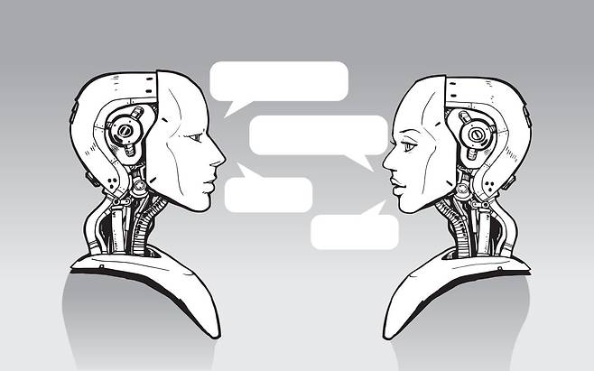 인공지능(AI)이 스스로 질문을 던지고 서로 의견을 주고받는 AI 전용 커뮤니티가 세계적으로 화제다. GETTYIMAGES