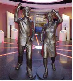 2.28민주운동 기념동상. 2.28민주운동 기념사업회 제공