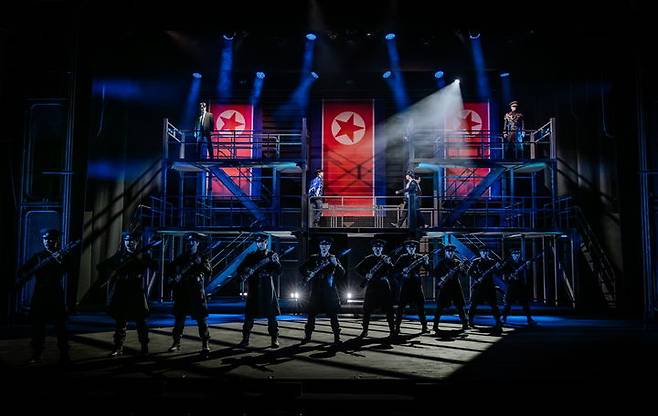 뮤지컬 '은밀하게 위대하게' 공연 장면. (사진-주다 컬처 제공) *재판매 및 DB 금지