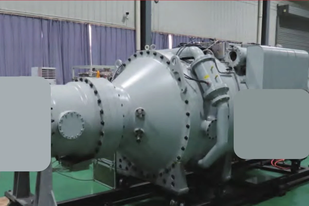 중국 서북핵기술연구원이 세계 최초로 개발했다고 밝힌 무기용 고출력 마이크로파(HPM) 소형 구동 장치. 사진 제굥=중국 서북핵기술연구원