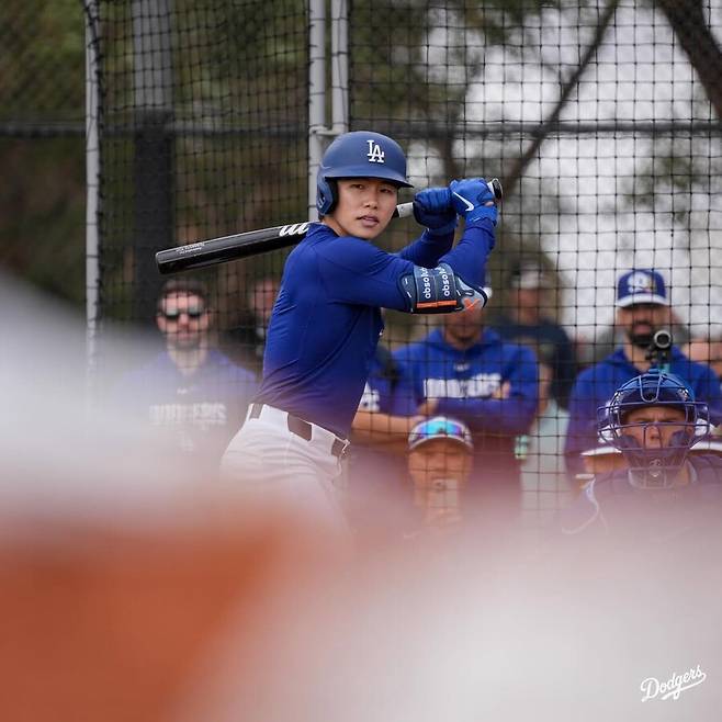 ▲ 김혜성 ⓒLA 다저스