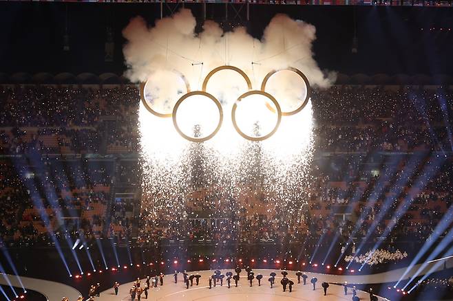 2026 밀라노-코르티나 동계올림픽 개회식 현장. 밀라노 | 연합뉴스