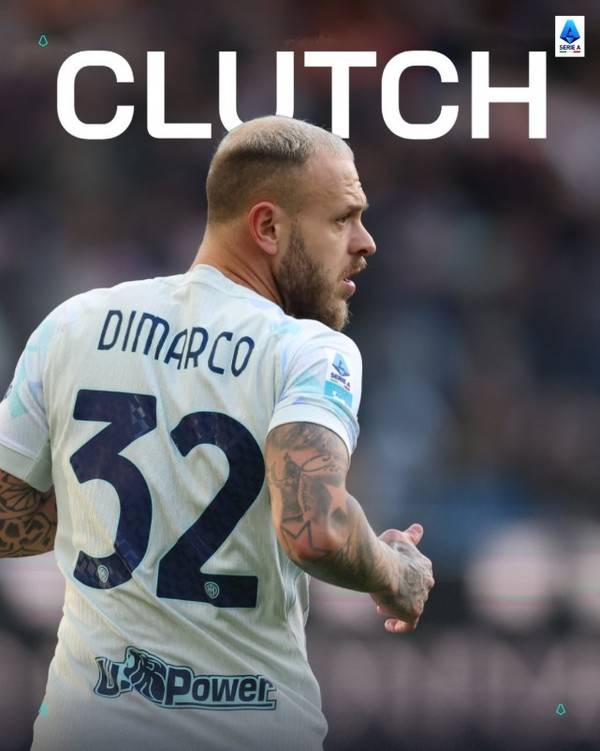 페데리코 디마르코(인테르밀란). 이탈리아 세리에A X 캡처