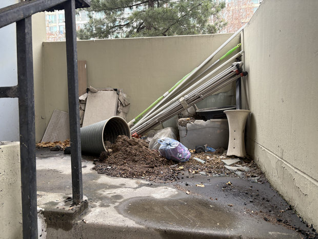 화재가 지나간 은마아파트. 박지우 견습기자