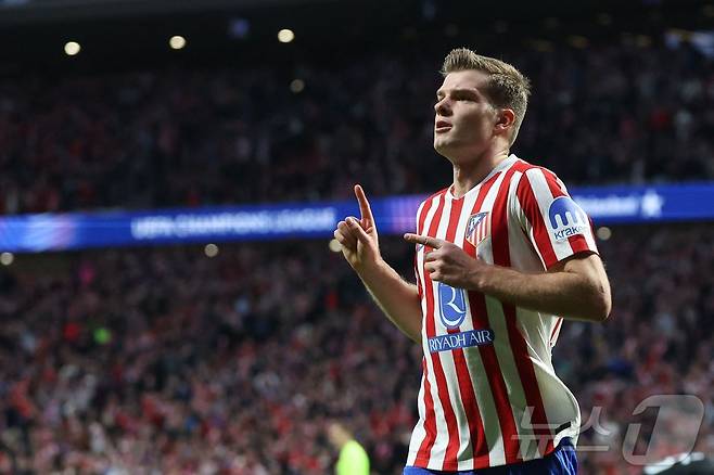 아틀레티코 마드리드 공격수 알렉산데르 쇠를로트. ⓒ AFP=뉴스1