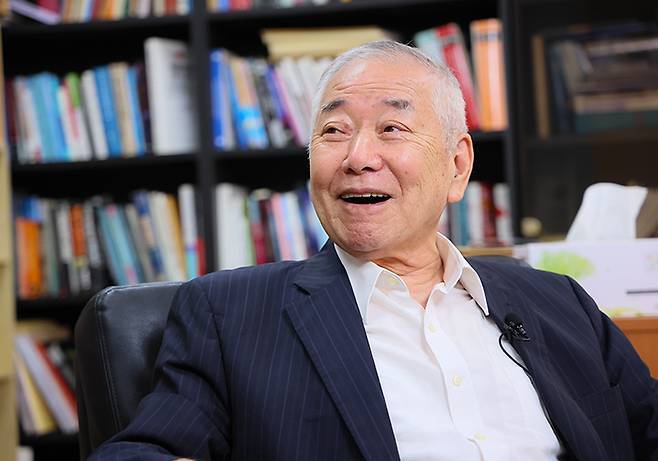 문정인 교수는"'당신이 피스메이커(peace maker) 되면, 나는 페이스메이커(pace maker), 즉 조력자가 되겠다'고 (이재명 대통령이) 제안한 것은 절묘했다"고 말했다.(사진=문화체육관광부 국민소통실 윤종규, 무단 전재-재배포 금지)