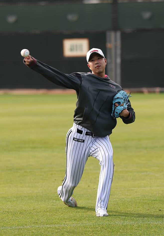 ▲ LG 정우영. ⓒ LG 트윈스