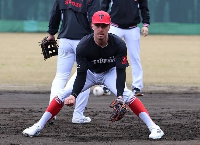 ▲ 지난해 박찬호 수준의 공격력이 기대되고 있는 제러드 데일 ⓒKIA타이거즈