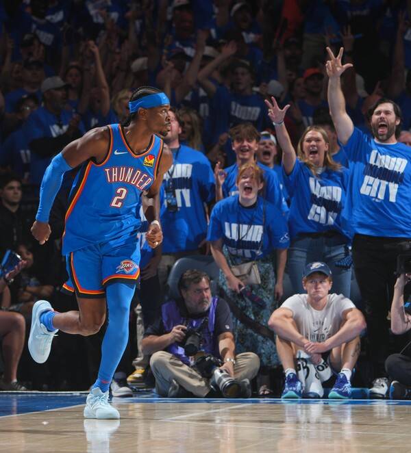 셰이 길저스-알렉산더(사진=오클라호마시티 썬더 SNS)
