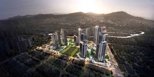 인천 부평동 일원에서 추진되는 '굴포천역 남측 도심 공공주택 복합사업'이 본격적으로 추진되고 있다. 이 사업은 지하 4층~지상 치고 49층, 14개 동, 3016가구 규모의 대형 역세권 주거 프로젝트다. HDC현대산업개발 제공