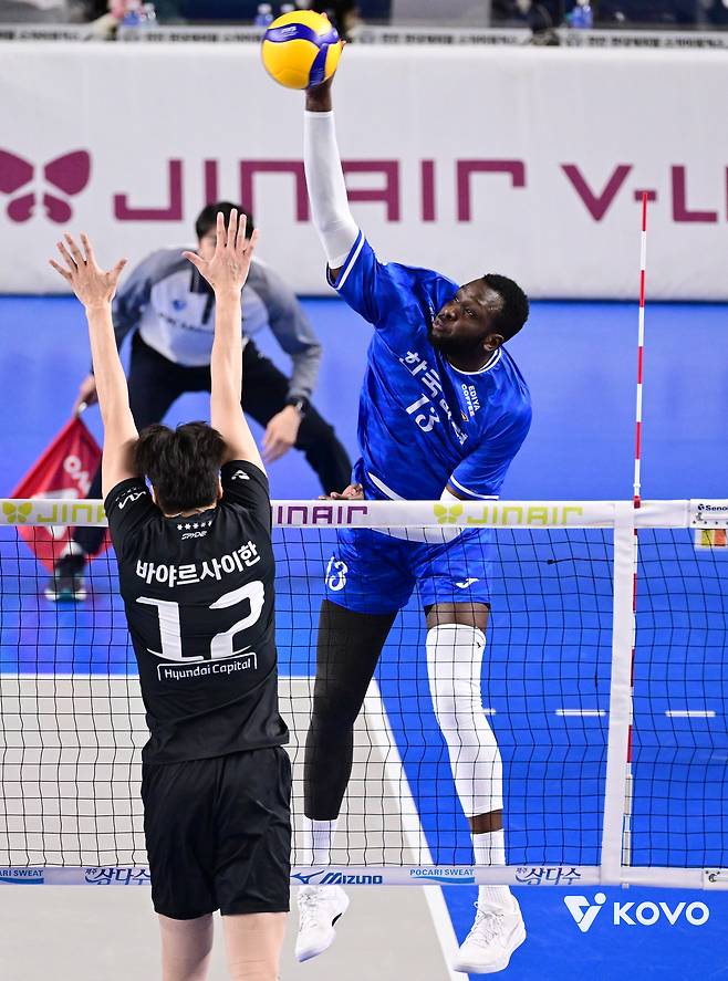 한국전력 쉐론 베논 에번스. KOVO 제공