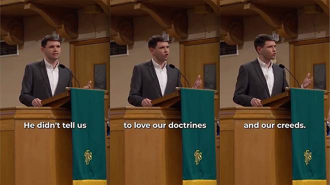 신학생인 탈라리코는 교회에서 전하는 메시지도 소셜미디어에 수시로 올린다. "예수는 우리에게 교리나 신조를 사랑하라고 한 적이 없습니다. 예수님은 '네 이웃을 사랑하라'고 하셨습니다. 인종이나 피부나 계급, 성별, 성적 지향, 이민 신분에 관계 없이 말입니다"라고 한 이 영상은 현재 조회 수 1300만 회를 기록하고 있다. 탈라리코 인스타그램 갈무리