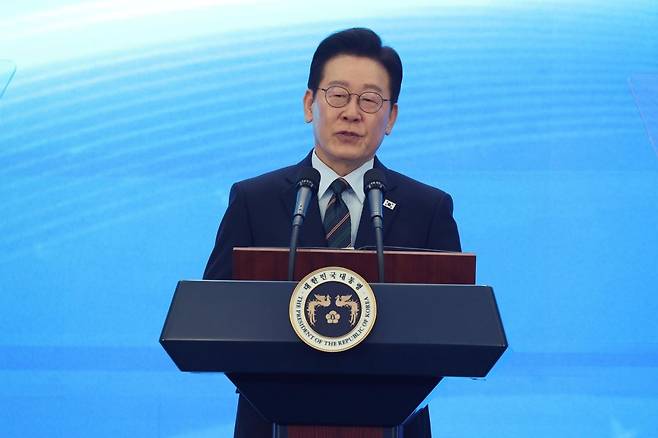 이재명 대통령. 연합뉴스