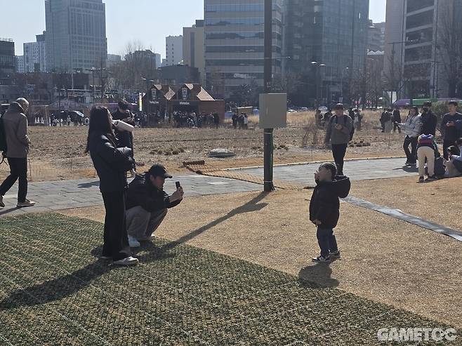 가족 단위 방문객들이 가장 많았다. (사진= 문원빈 기자)