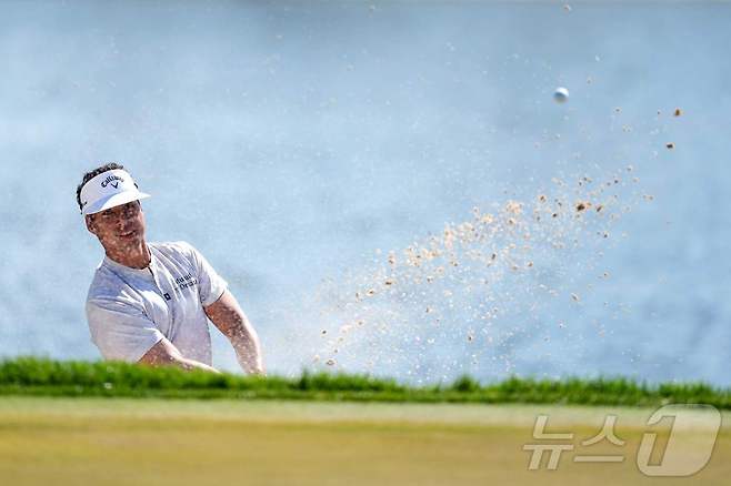 PGA 투어의 아이제이아 살린다. ⓒ AFP=뉴스1
