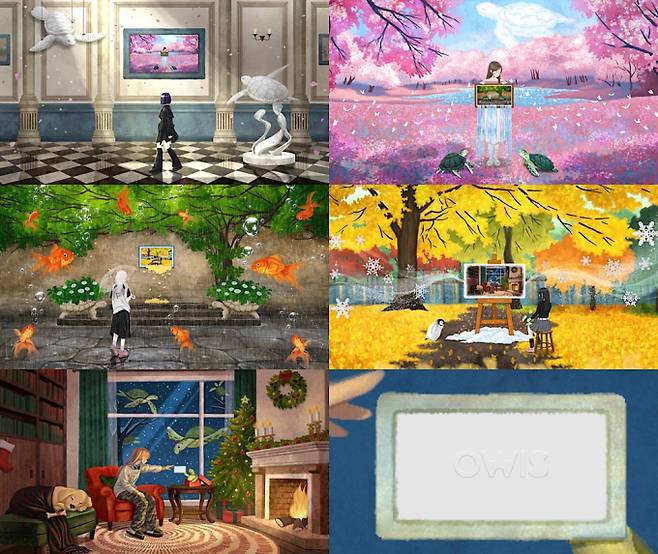 ‘버추얼 걸그룹’ OWIS, 로고 모션 영상 (제공: ama)