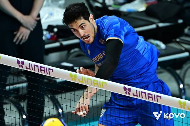 우리카드 아라우조. KOVO 제공