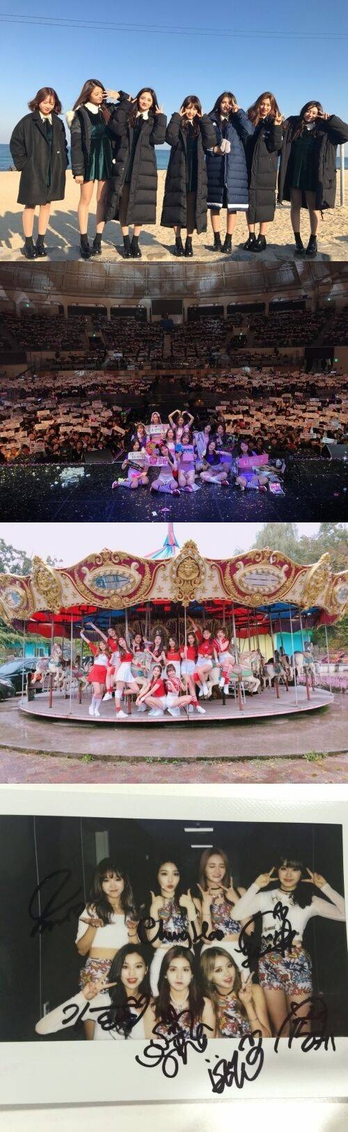 그룹 아이오아이의 10년전 모습 / 전소미 소셜미디어