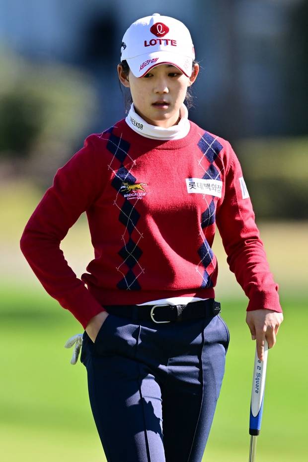 단독 15위에 오른 황유민. 사진 제공=AFP연합뉴스