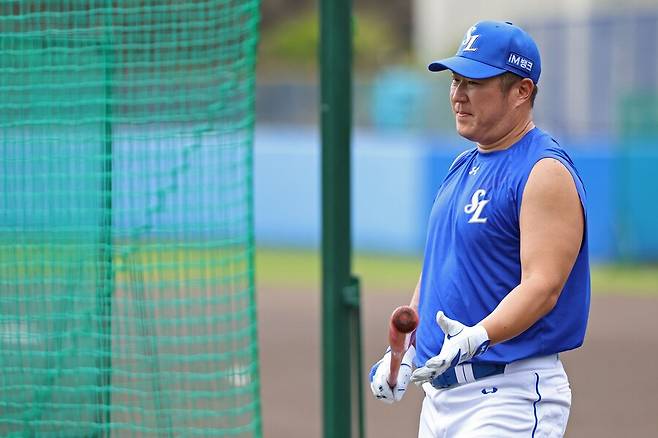 ▲ 최형우는 홈팬들과 만남을 고대하며 정상적으로 컨디션을 끌어올리고 있다 ⓒ삼성라이온즈