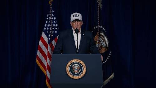 이란 공격 발표하는 트럼프 트루스소셜 동영상 캡처