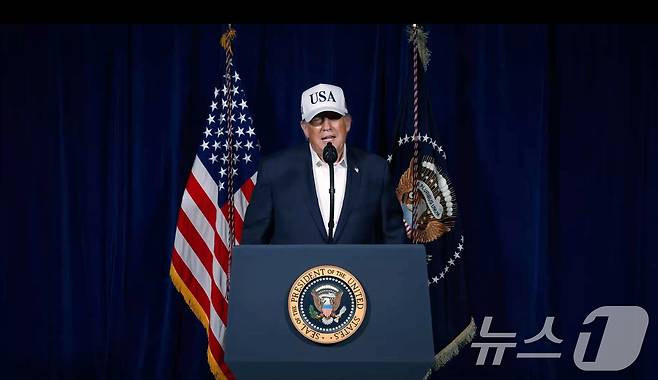 도널드 트럼프 미국 대통령. (트럼프소셜미디어X 캡쳐, 재판매 및 DB금지)2026.3.1 ⓒ 뉴스1