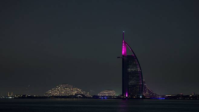 두바이의 부르즈 알아랍 호텔