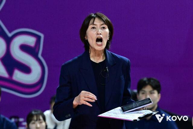 요시하라 도모코 감독./KOVO