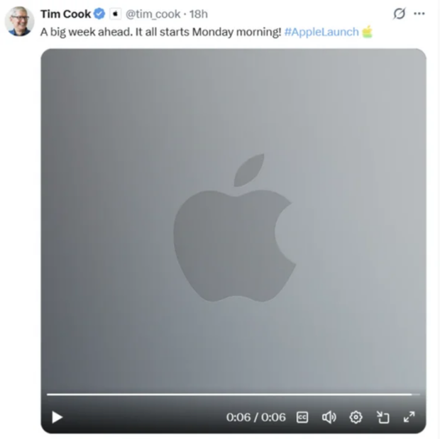 팀 쿡 애플 최고경영자(CEO) SNS 캡처