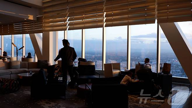 인터컨티넨탈로스앤젤레스다운타운 ⓒ 뉴스1 윤슬빈 관광전문기자